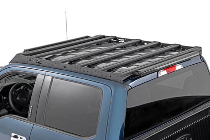 Rough Country 51021 Roof Rack | FR 40 Inch Single Row BLK LED | Ford F-150 2WD/4WD (2015-2018)