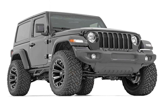 Rough Country 90761 Contoured Drop Steps | 2 Door | Jeep Wrangler JL 4WD (2018-2025)