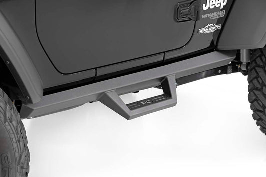 Rough Country 90761 Contoured Drop Steps | 2 Door | Jeep Wrangler JL 4WD (2018-2025)