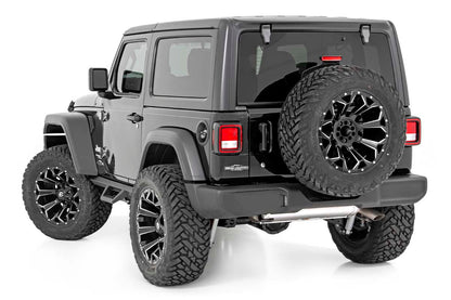 Rough Country 90761 Contoured Drop Steps | 2 Door | Jeep Wrangler JL 4WD (2018-2025)