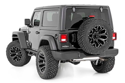 Rough Country 90761 Contoured Drop Steps | 2 Door | Jeep Wrangler JL 4WD (2018-2025)