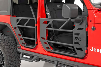 Rough Country 10617 Tubular Doors | Front | Jeep Gladiator JT/Wrangler JL 4WD (2018-2025)