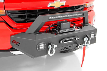 Rough Country 10761 EXO Winch Mount Kit | Chevy Silverado 1500 2WD/4WD (2007-2018 & Classic)