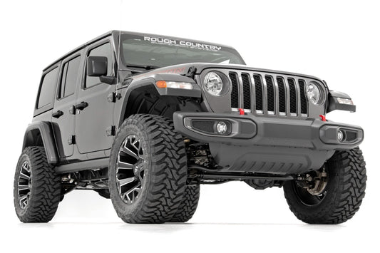 Rough Country 79744 2.5 Inch Lift Kit | Coils | M1R | Jeep Wrangler Unlimited 4WD (2024-2025)