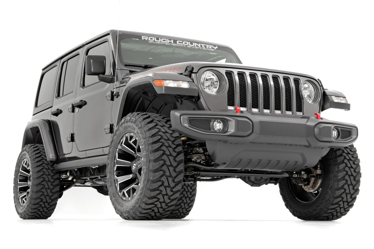 Rough Country 79770 2.5 Inch Lift Kit | Coils | V2 | Jeep Wrangler Unlimited 4WD (2024-2025)