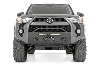 Rough Country 10744 Front Bumper | Hybrid | 20" Blk LED | Toyota 4Runner 2WD/4WD (2014-2024)