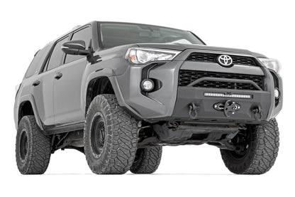 Rough Country 10745 Front Bumper | Hybrid | 20" Blk DRL | Toyota 4Runner 2WD/4WD (2014-2024)