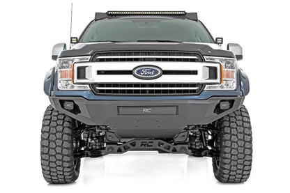 Rough Country 10756A Front Bumper | High Clearance | Skid Plate | Ford F-150 2WD/4WD (2018-2020)