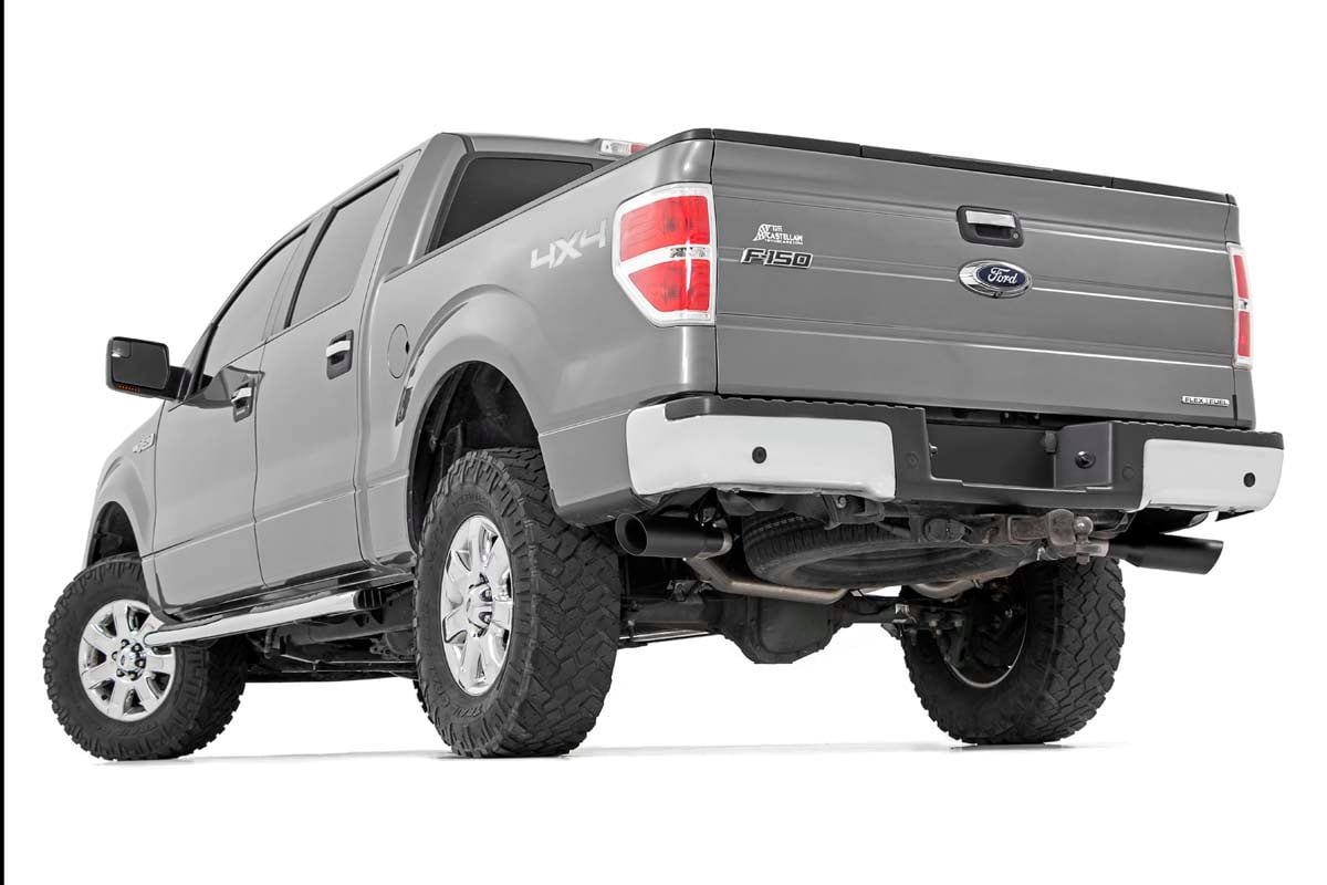 Rough Country 96010 Performance Cat-Back Exhaust | V8 Engines | Ford F-150 2WD/4WD (2009-2014)