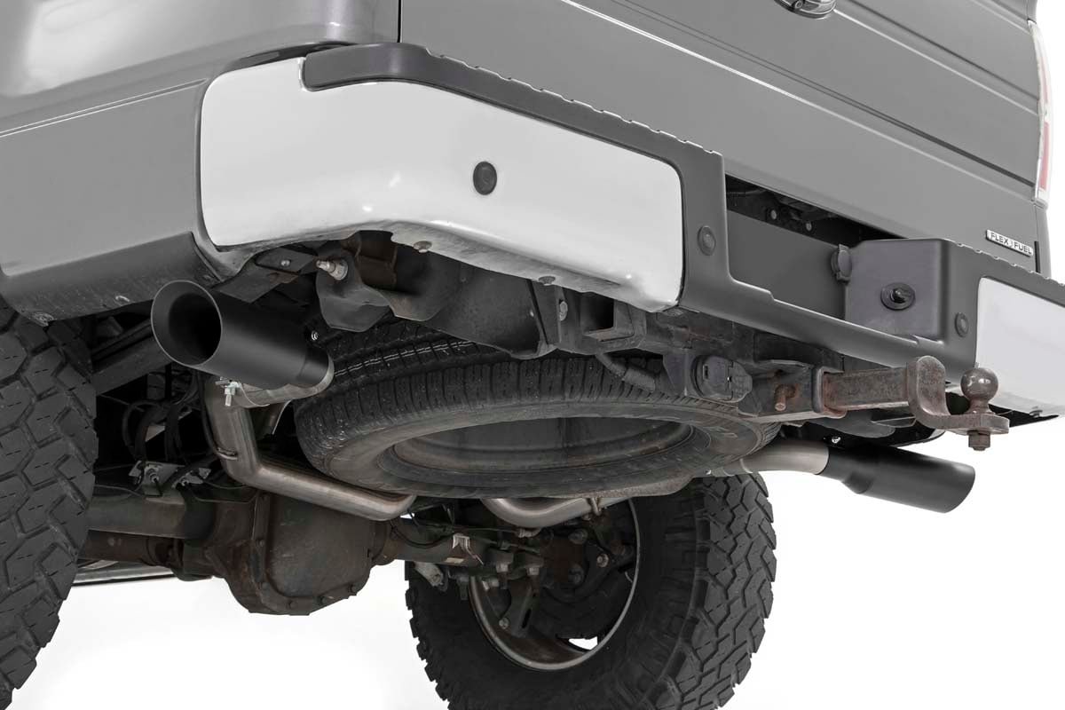 Rough Country 96010 Performance Cat-Back Exhaust | V8 Engines | Ford F-150 2WD/4WD (2009-2014)