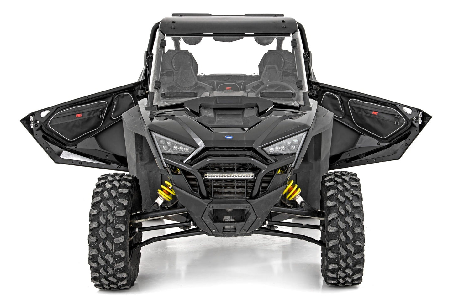 Rough Country 93070 Storage Bags | Front Door | Polaris RZR Pro R