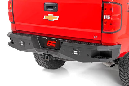 Rough Country 10773 Rear Bumper | LED | Chevy Silverado & GMC Sierra 1500 2WD/4WD (2007-2018 & Classic)