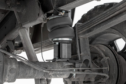 Rough Country 100064WC Air Spring Kit w/compressor | Wireless Controller | 6 Inch Lift Kit | Chevy/GMC 2500HD (01-10)