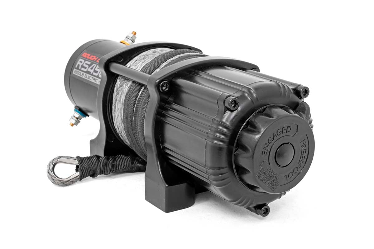 Rough Country RS4500SA 4500-LB Winch W/ Remote | UTV | Synthetic Rope
