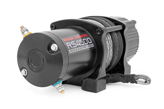 Rough Country RS4500SA 4500-LB Winch W/ Remote | UTV | Synthetic Rope