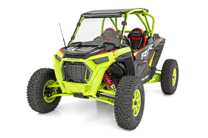 Rough Country 93111 LED Light Kit | 30 Inch Curved | Front Bracket | Black Series | Polaris RZR Turbo S4