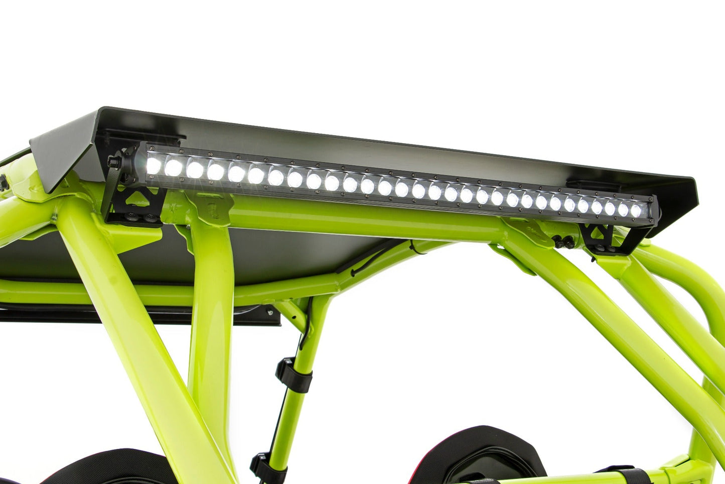 Rough Country 93094 LED Light Kit | 30 Inch Curved | Rear Bracket | Black Series | Polaris RZR Turbo S4