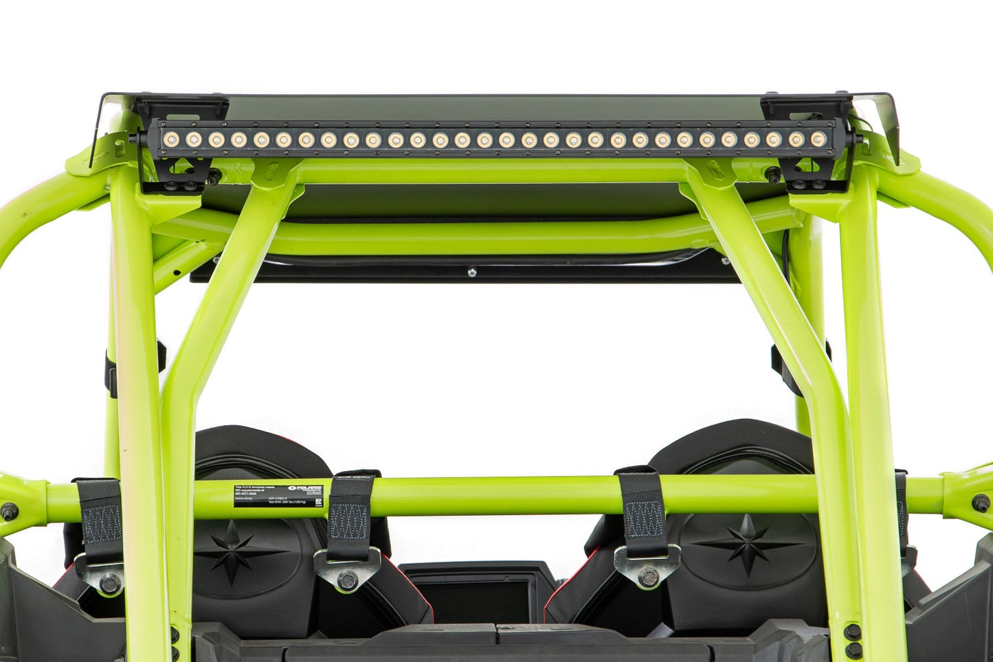 Rough Country 93094 LED Light Kit | 30 Inch Curved | Rear Bracket | Black Series | Polaris RZR Turbo S4