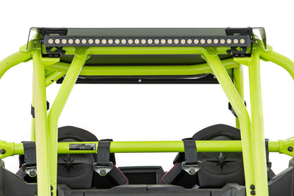 Rough Country 93094 LED Light Kit | 30 Inch Curved | Rear Bracket | Black Series | Polaris RZR Turbo S4