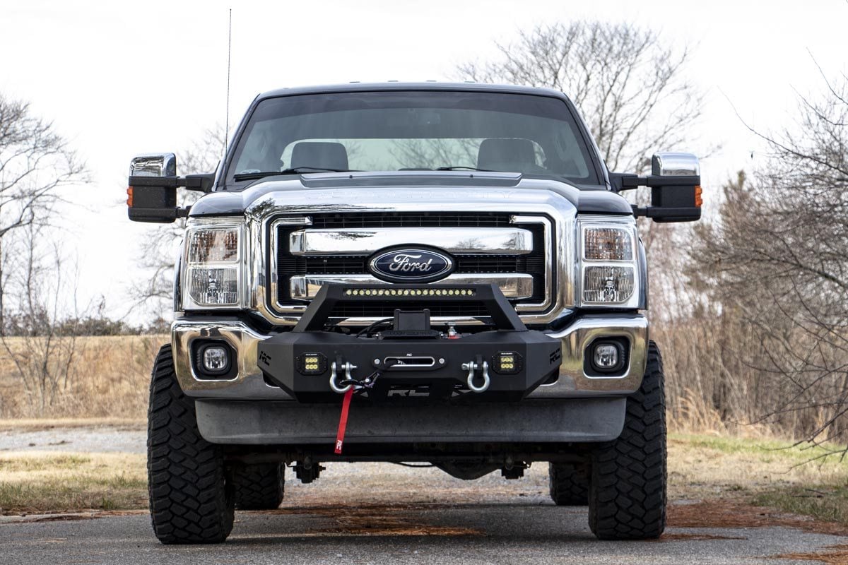 Rough Country 51006 EXO Winch Mount Kit | Ford F-250/F-350 Super Duty 2WD/4WD (2011-2016)