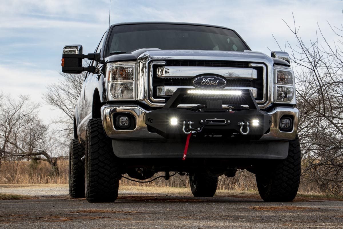 Rough Country 51006 EXO Winch Mount Kit | Ford F-250/F-350 Super Duty 2WD/4WD (2011-2016)