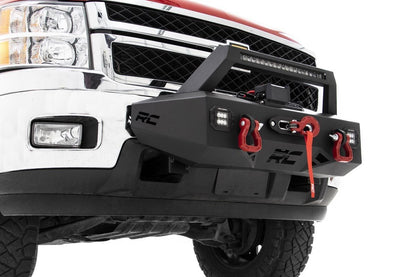 Rough Country 10764 EXO Winch Mount Kit | Chevy Silverado 2500 HD/3500 HD 2WD/4WD (2011-2019)