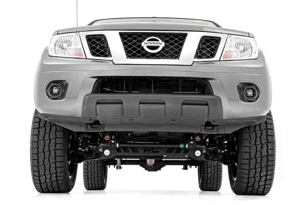 Rough Country 70907 2 Inch Black Series LED Light Pods | SAE Fog | Pair