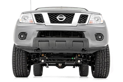 Rough Country 70907 2 Inch Black Series LED Light Pods | SAE Fog | Pair