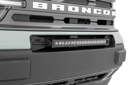 Rough Country 82036 LED Light Kit | Bumper Mount | 20" Spectrum Single Row | Ford Bronco Sport (21-25)