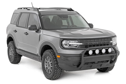 Rough Country 71039 LED Light Kit | Roof Rack Mount | 40" Black Single Row | Ford Bronco Sport (21-25)