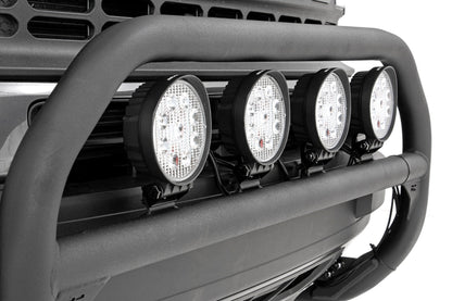 Rough Country 51044 Nudge Bar | 4 Inch Round Led (x4) | Ford Bronco Sport 4WD (2021-2025)