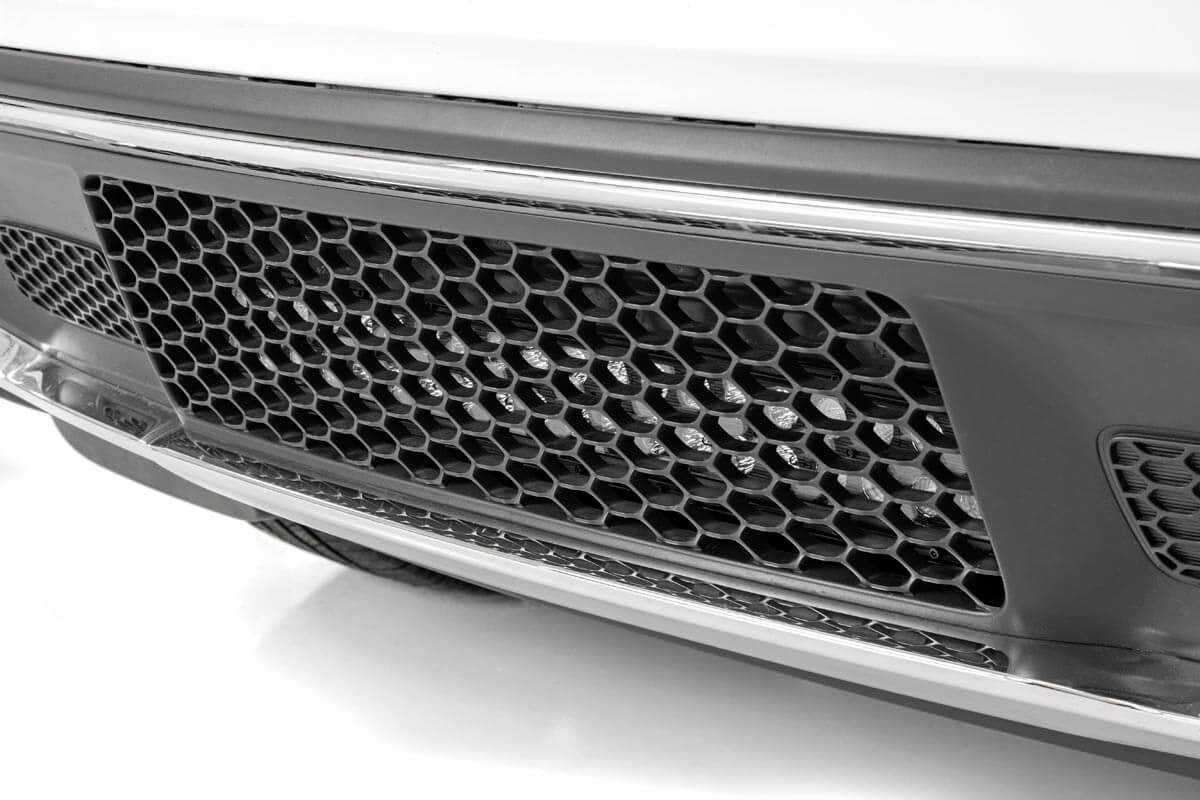 Rough Country 70773 LED Light Kit | Bumper Mount | 20" Black Dual Row | Jeep Grand Cherokee WK2 (11-20)