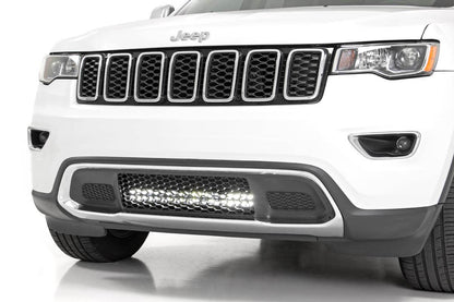 Rough Country 80773 LED Light Kit | Bumper Mount | 20" Spectrum Dual Row | Jeep Grand Cherokee WK2 (11-20)