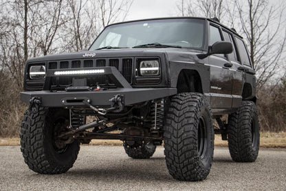 Rough Country 10582 Lower Door Armor | 4 Door | Jeep Cherokee XJ 2WD/4WD (1984-2001)