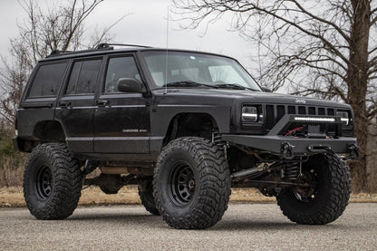 Rough Country 10582 Lower Door Armor | 4 Door | Jeep Cherokee XJ 2WD/4WD (1984-2001)