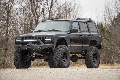 Rough Country 10582 Lower Door Armor | 4 Door | Jeep Cherokee XJ 2WD/4WD (1984-2001)