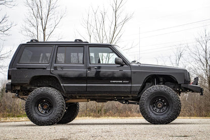 Rough Country 10582 Lower Door Armor | 4 Door | Jeep Cherokee XJ 2WD/4WD (1984-2001)