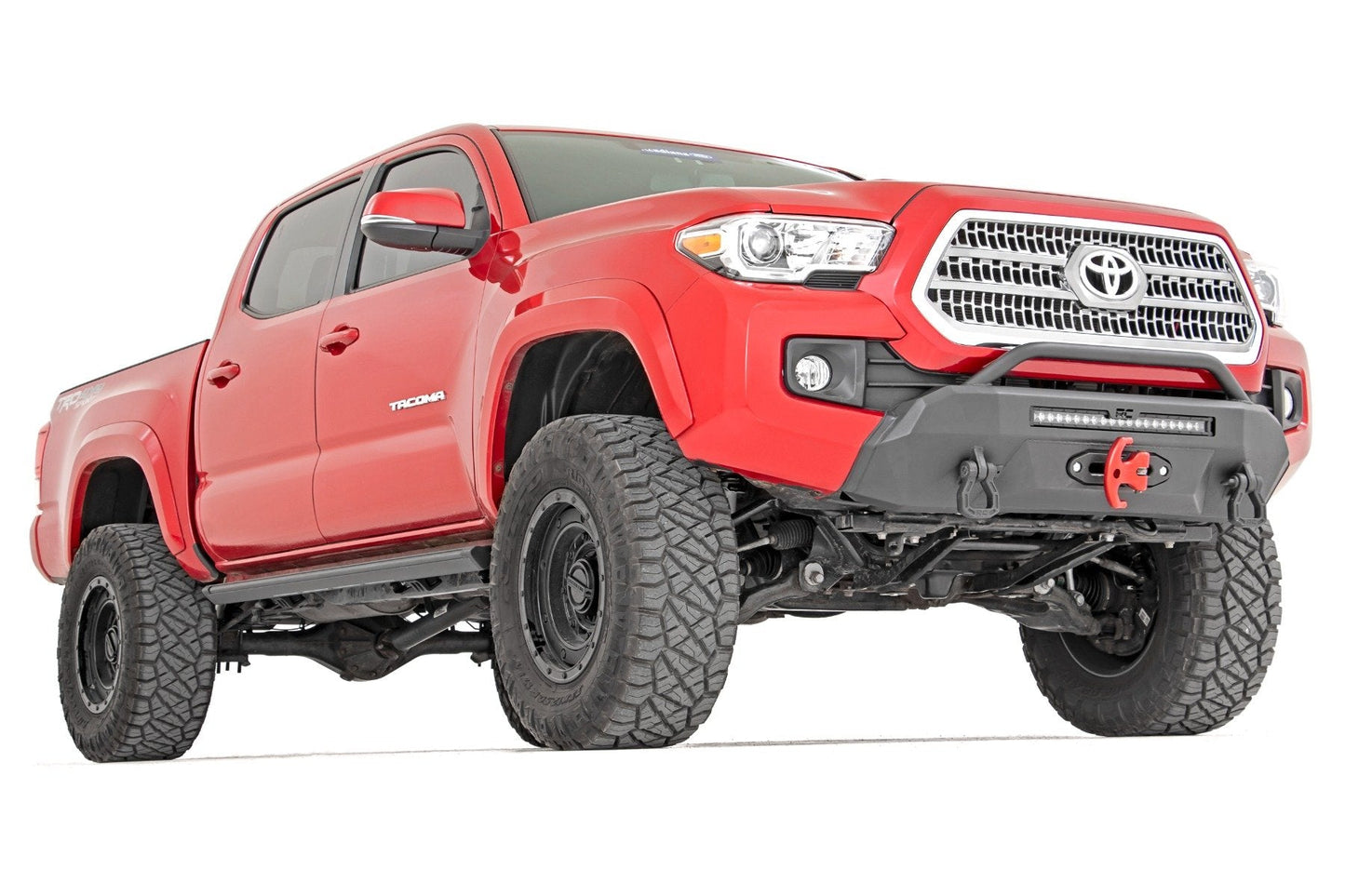 Rough Country 10718 Front Bumper | Hybrid | 20" Blk LED | Toyota Tacoma 2WD/4WD (2016-2023)