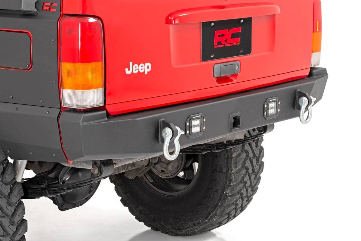 Rough Country 110504 Rear Bumper | Jeep Cherokee XJ 2WD/4WD (1984-2001)