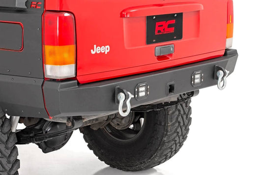 Rough Country 110504 Rear Bumper | Jeep Cherokee XJ 2WD/4WD (1984-2001)