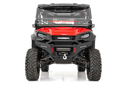 Rough Country 92021 LED Light Kit | Cage Mount | 2" Black Pair | Amber DRL | Honda Pioneer 1000/Pioneer 1000-6