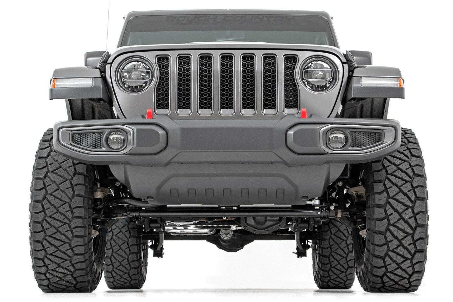 Rough Country 91630 3.5 Inch Lift Kit | Adj Lower | FR D/S | Jeep Wrangler Unlimited 4WD (24-25)