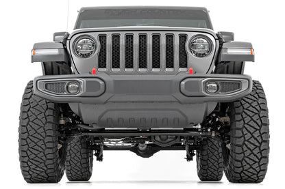 Rough Country 91644 3.5 Inch Lift Kit | Adj Lower | FR D/S | M1R | Jeep Wrangler Unlimited 4WD (24-25)