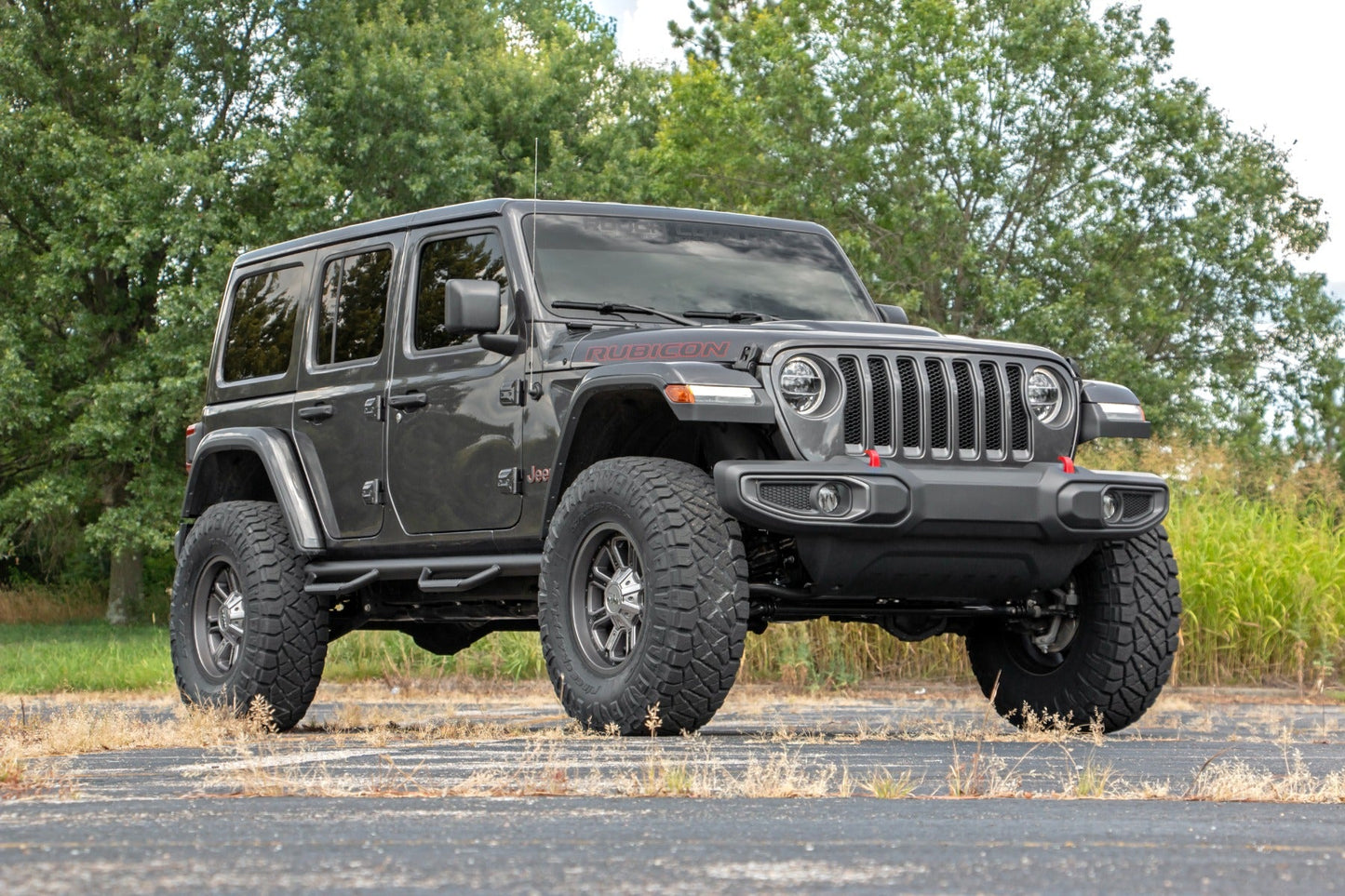 Rough Country 91640 3.5 Inch Lift Kit | Adj Lower | FR D/S | M1 | Jeep Wrangler Unlimited 4WD (24-25)