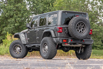 Rough Country 91644 3.5 Inch Lift Kit | Adj Lower | FR D/S | M1R | Jeep Wrangler Unlimited 4WD (24-25)