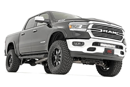 Rough Country 70780 LED Light Kit | Bumper Mount | 20" Chrome Dual Row | White DRL | Ram 1500 (19-24)