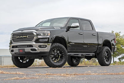 Rough Country 70779DRL LED Light Kit | Bumper Mount | 20" Black Dual Row | White DRL | Ram 1500 (19-24)