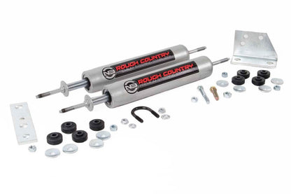 Rough Country 8735430 N3 Steering Stabilizer | Dual | Toyota 4Runner/Truck 4WD (1986-1995)