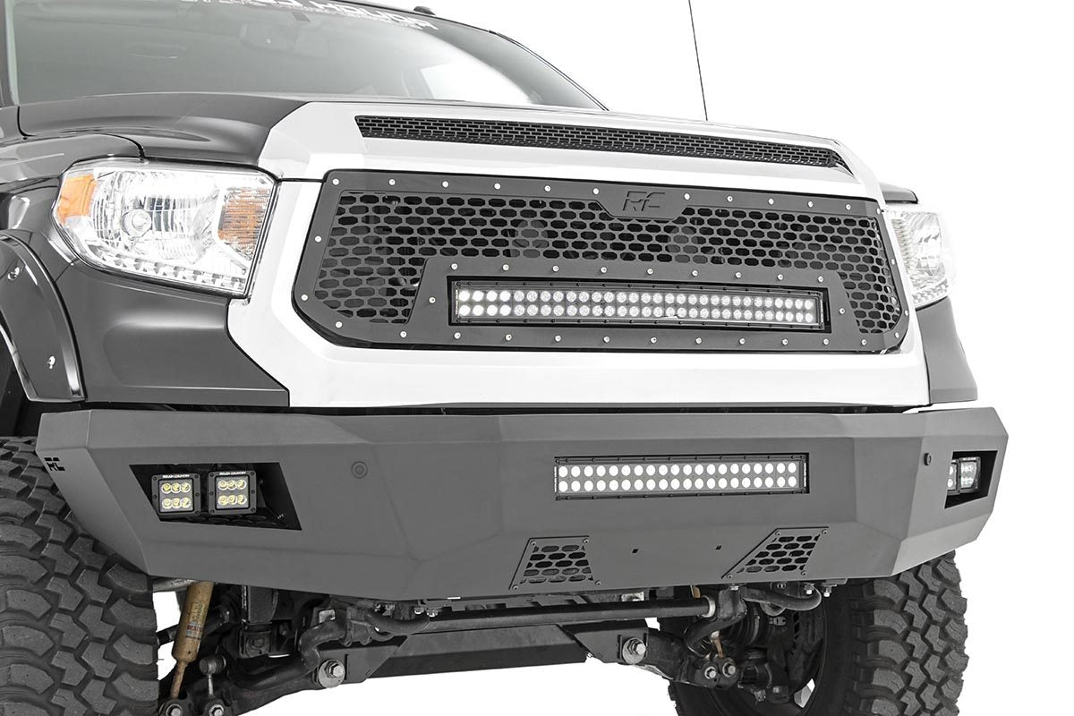 Rough Country 10777 Front Bumper | Toyota Tundra 2WD/4WD (2014-2021)
