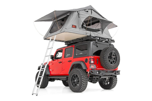 Rough Country 99050 Roof Top Tent | Rack Mount | 12 Volt Accessory & LED Light Kit